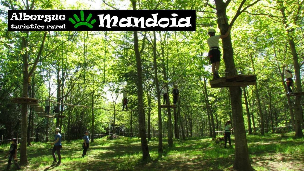Albergue Mandoia Aterpetxea Аранцасу Экстерьер фото
